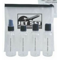 Jet Set Travel Amenities Bag with 2 Oz. Bottles